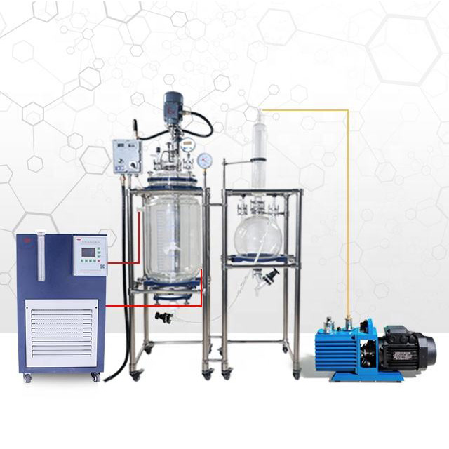 10L 20L 50L Lò lọc lọc hóa học phòng thí nghiệm Lò phản ứng kết tinh