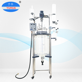 Lò phản ứng thủy tinh áo khoác chống nổ 100L 150L 200L