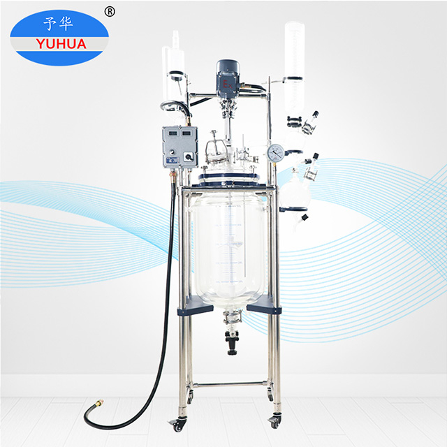 Lò phản ứng thủy tinh áo khoác chống nổ 100L 150L 200L