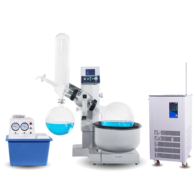 Yuhua Rotovap 5L với bình điện nâng YRE-5000E