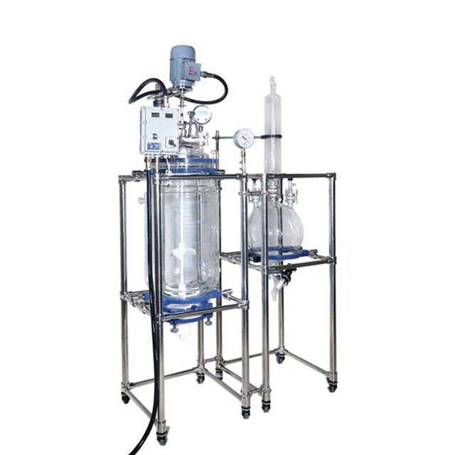 10L 20L 50L Lò lọc lọc hóa học phòng thí nghiệm Lò phản ứng kết tinh