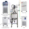 Yuhua 10L Kích thước Lò phản ứng Lò phản ứng Lò phản ứng thủy tinh lớp