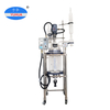 Lò phản ứng thủy tinh áo khoác chống nổ Yuhua với bể chứa 100L Glass