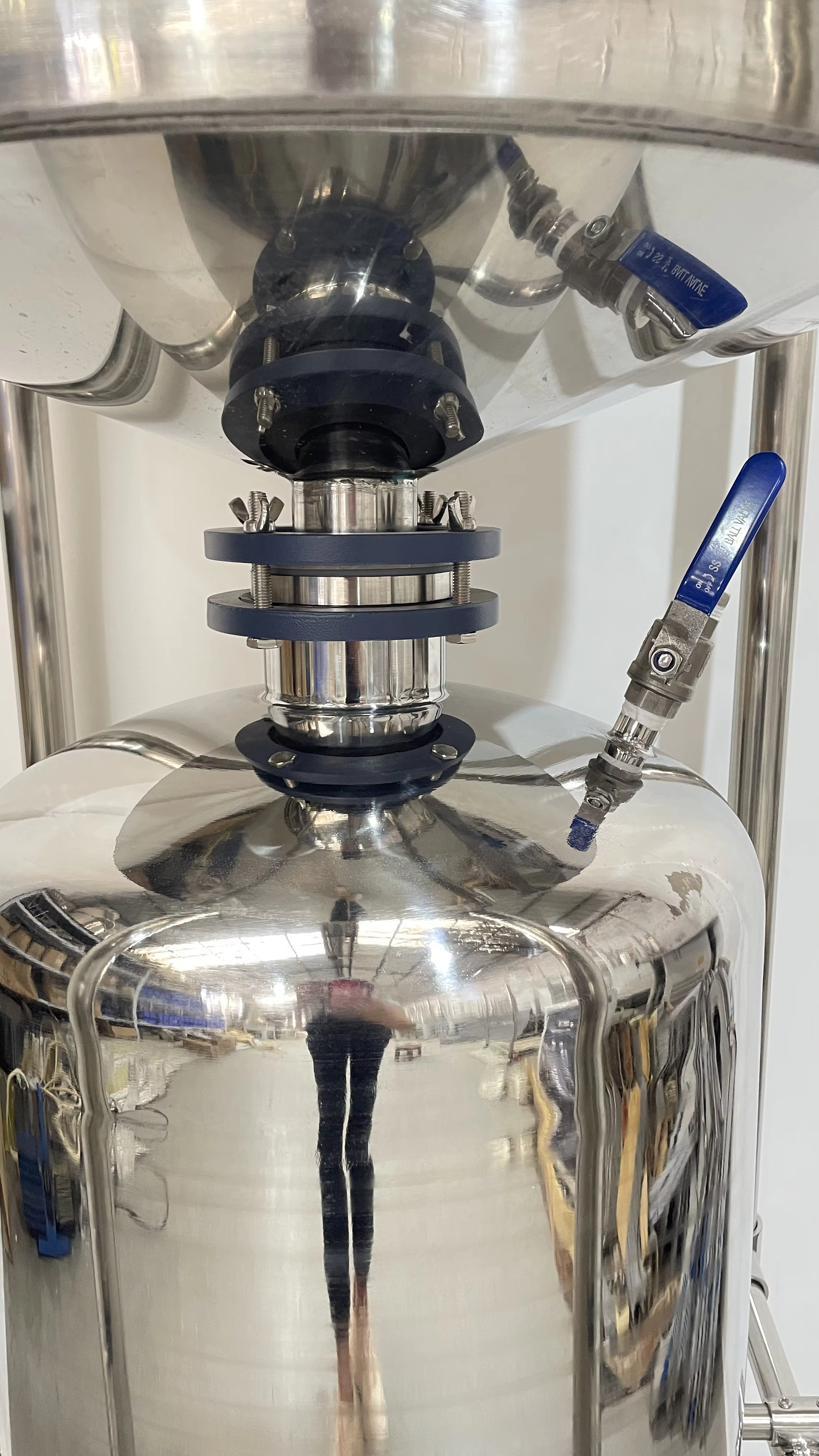 Yuhua Lab Thép không gỉ Bộ lọc Máy lọc Nước chân không với phễu của Hội trưởng