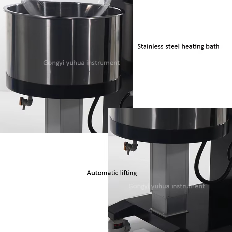 Yuhua 50L Rotovap dung môi hơi nước quay DIVERTATOR DIRATION DIVE