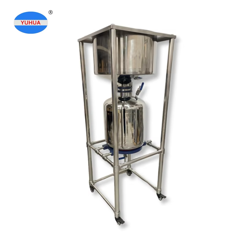Yuhua Lab Thép không gỉ Bộ lọc Máy lọc Nước chân không với phễu của Hội trưởng