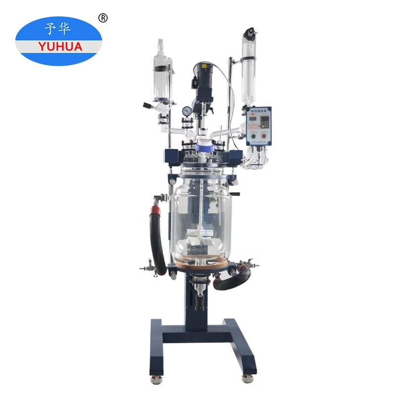 Lò phản ứng thủy tinh hai lớp của nhạc cụ Gongyi Yuhua: Một công cụ thiết yếu an toàn và hiệu quả cho các phòng thí nghiệm
