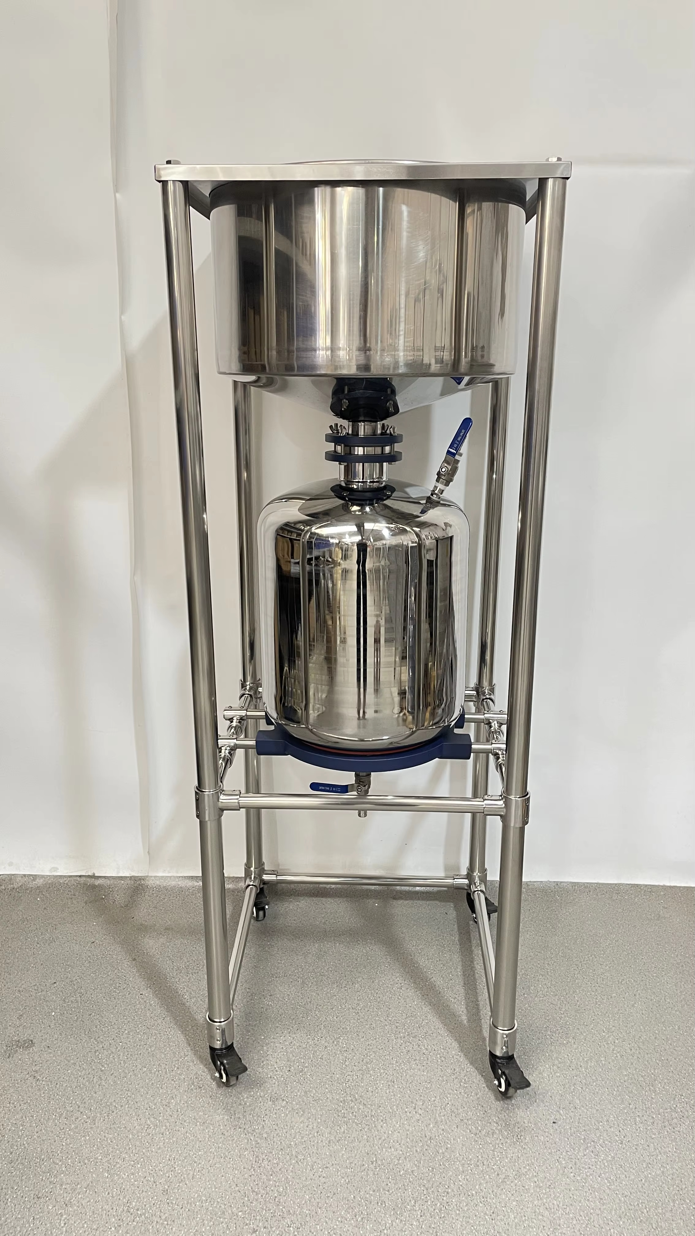 Yuhua Lab Thép không gỉ Bộ lọc Máy lọc Nước chân không với phễu của Hội trưởng